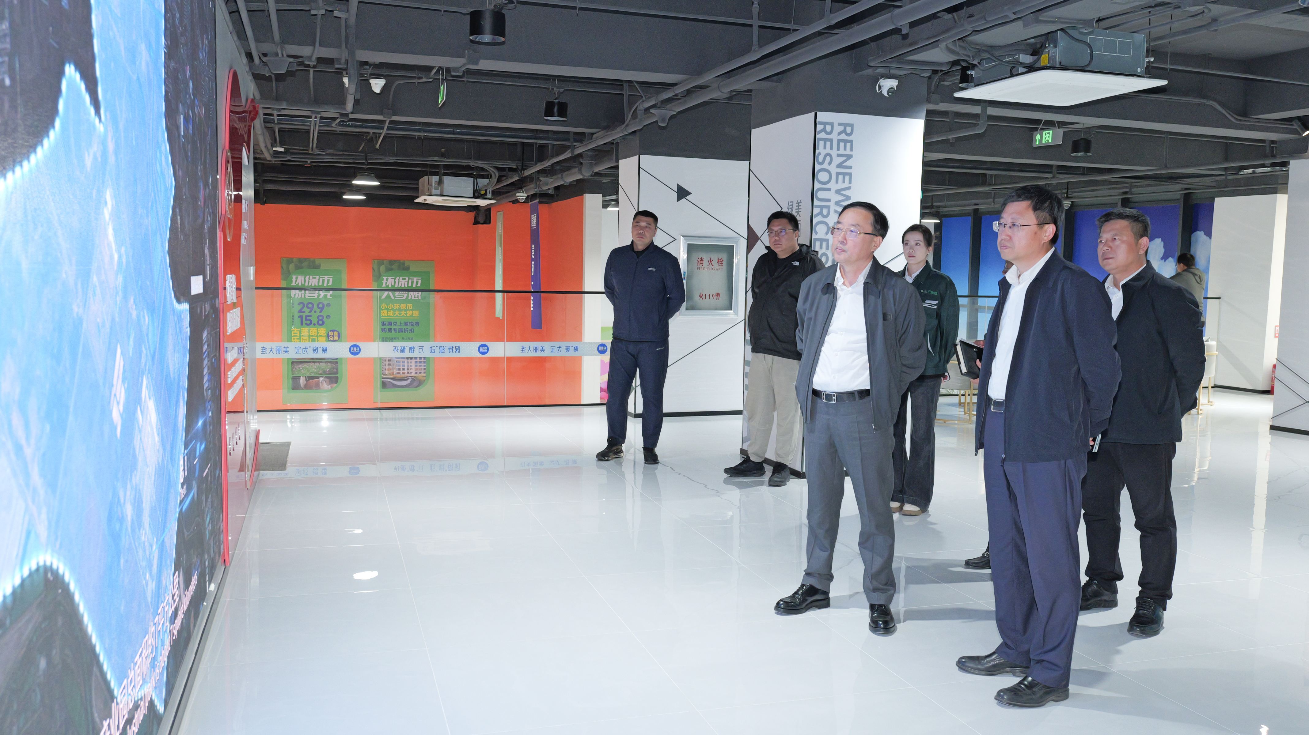 瓦房店市委书记马英骥一行调研新宝GG集团循环经济产业园(图4)